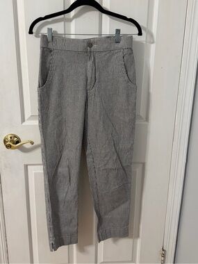 Hollister Gray Pinstripe pants